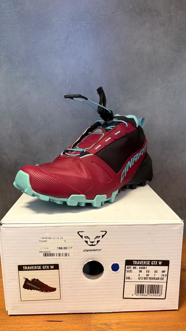 Dynafit Scarpe da donna: Dynafit traverse GTX W EU :38 UK :5 – Nuovo e nell'imballaggio originale da Nyon venduto da sseebb1260