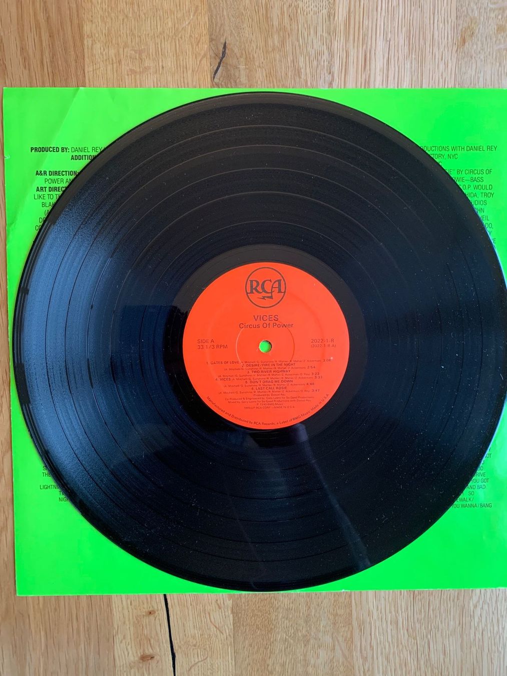 Dischi in vinile: Circus of Power - Vices – Usato da Balzers venduto da Amontelm 2