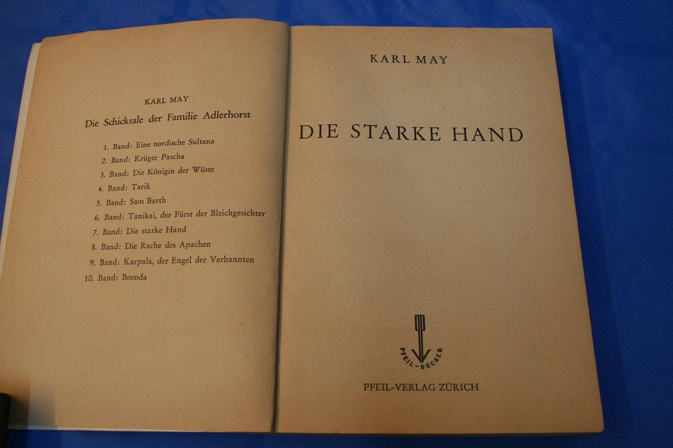 Libri: Karl May "Der starke Hand" – Usato da Wettingen venduto da zibi137 1