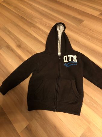 Warme Winterjacke, Fleece-Futter, Grösse 104