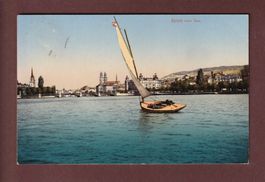 ZÜRICH vom See - 1912
