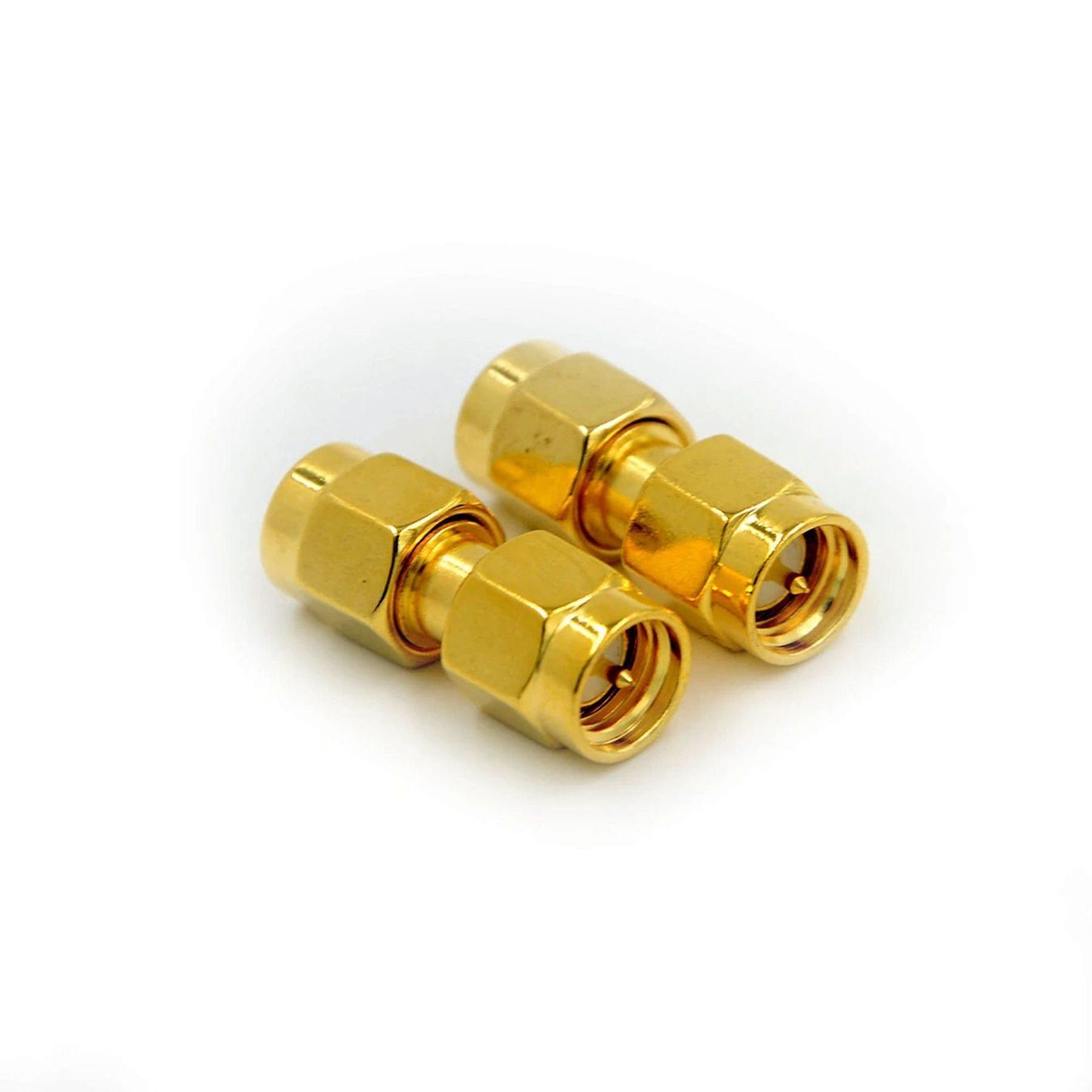 Radiocomunicazione: SMA male Verbinder Set mit 2 Stück – Nuovo e nell'imballaggio originale da Zürich venduto da buyfinest 3