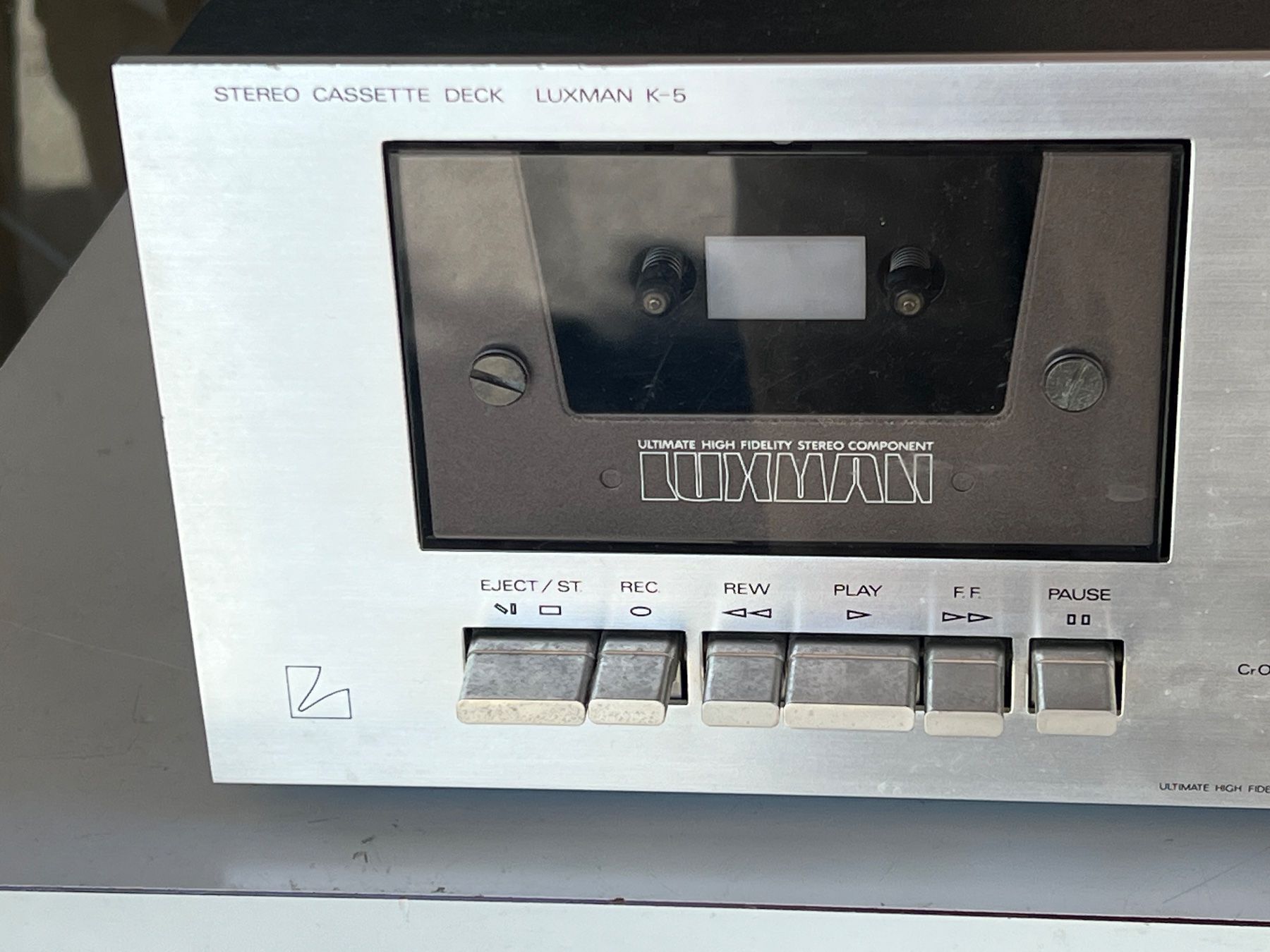 Luxman Registratori: Luxman K-5 Stereo Cassette Deck – Usato da Gebenstorf venduto da Secondtronik 1