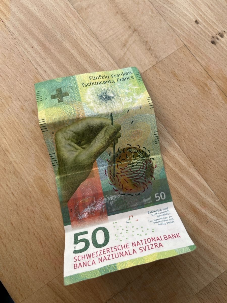 Banconote: 50 CHF Banknote | Schweizer 50 Franken | Original | Auktion – Usato da Niederwangen BE venduto da Blu_qn8g 1