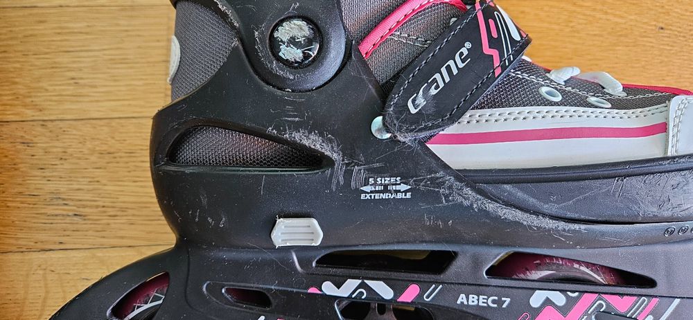 Pattini in linea & Pattini a rotelle: Mädchen Inline Skates Gr. 37 - 41 verstellbar – Usato da Wallisellen venduto da doldeste 5