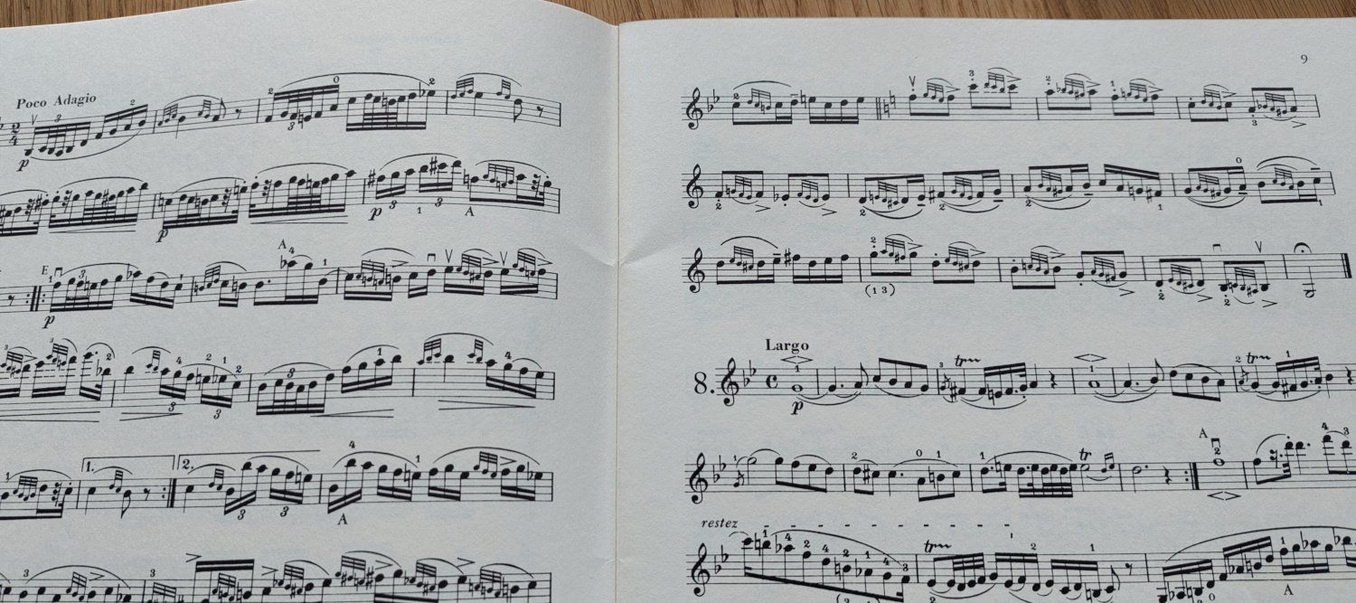 Bücher: Fiorillo 36 Etudes or Caprices Violin Solo – Neu (gemäss Beschreibung) aus Zürich von kba_579s 2