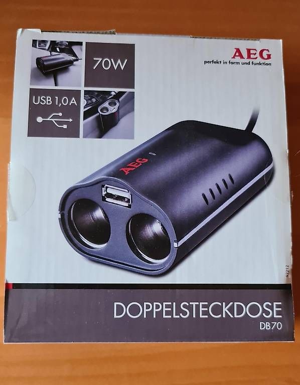 Unità & Adattatore: Double prise allume-cigares AEG DB70 – Usato da Cudrefin venduto da momopi 1