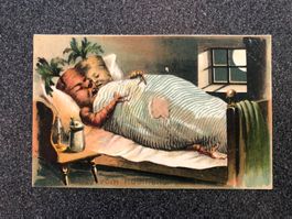 uralte LITHO Ansichtskarte Gruss aus dem RÜEBLILAND (AG)