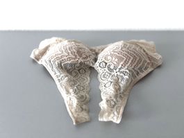 Unterwäsche Bralette Bustier Spitze BH Büstenhalter 75A