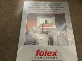 Folex Projektionsfolien X-204.0 Klar Neu