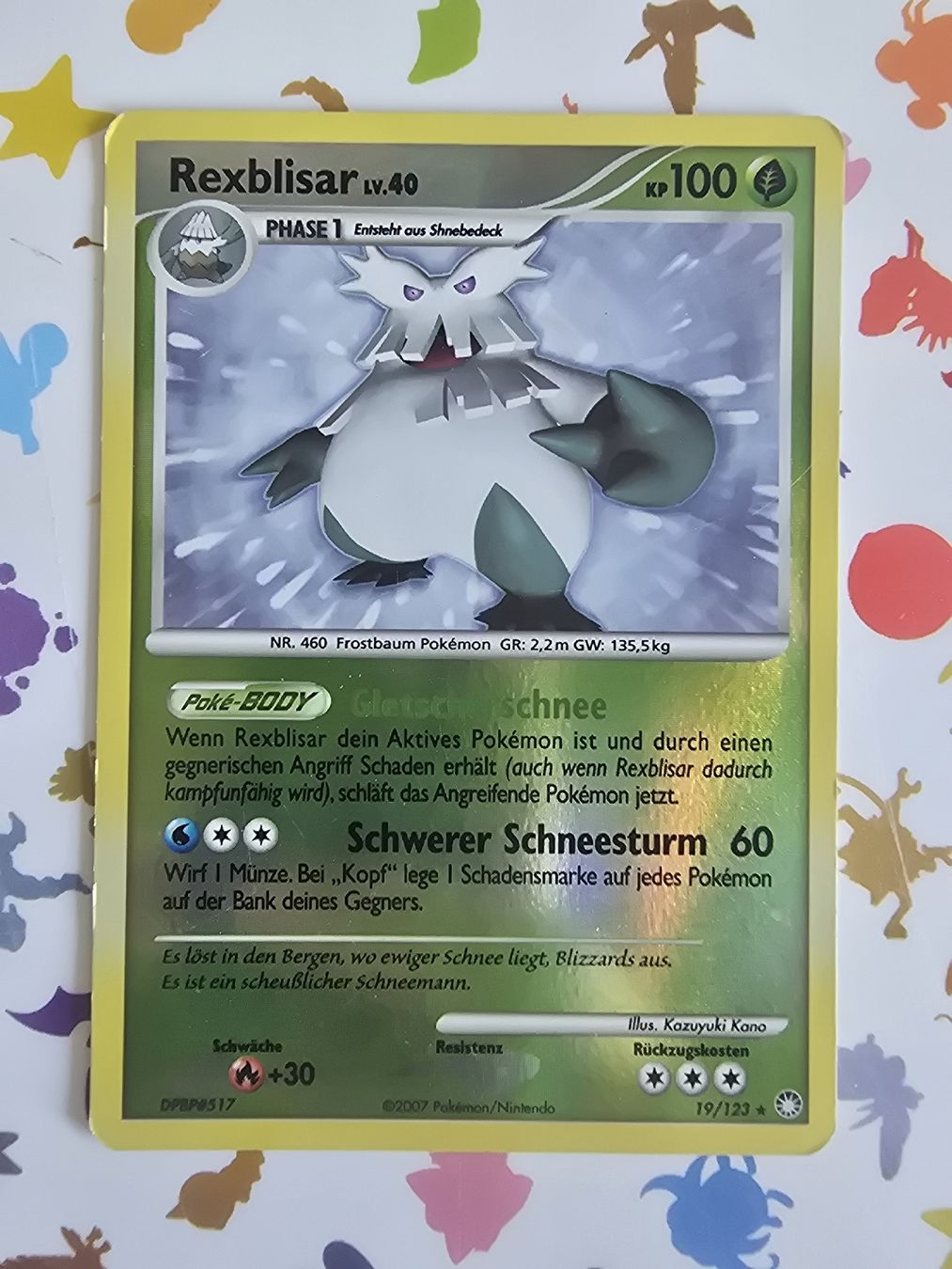 Pokémon Carte collezionabili: Pokemon, Rexblisar.LV. 40, Reverse Holo, 2007 – Usato da Pfäffikon SZ venduto da gmw_8nk9