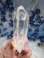 Laotian Clear Quartz mit Record Keeper (Masterkristall)