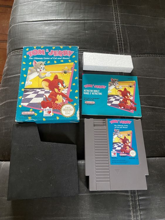 Tom & Jerry Boite complet Nes Nintendo Original (Gebraucht) in Le Mont ...