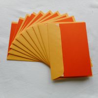 Karten & Couverts Orange
