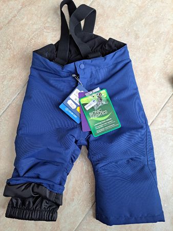 Neue Schneehose color kids N.P 55.00 blau, warm +wasserdicht