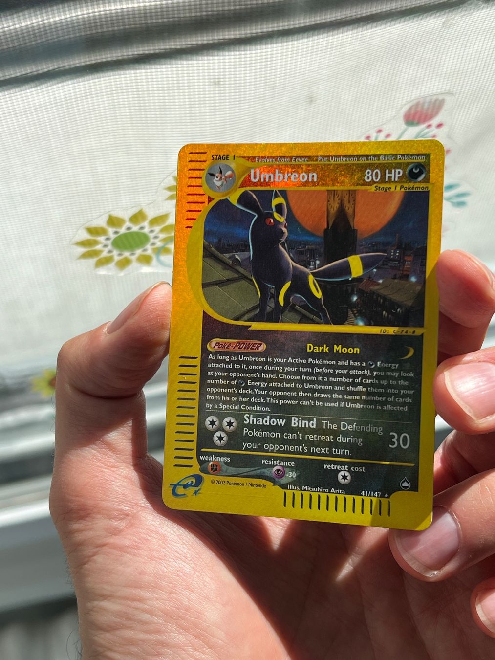 Pokémon Carte collezionabili: Umbreon Aquapolis Reverse English – Usato da Basel venduto da luc_8ghp 4