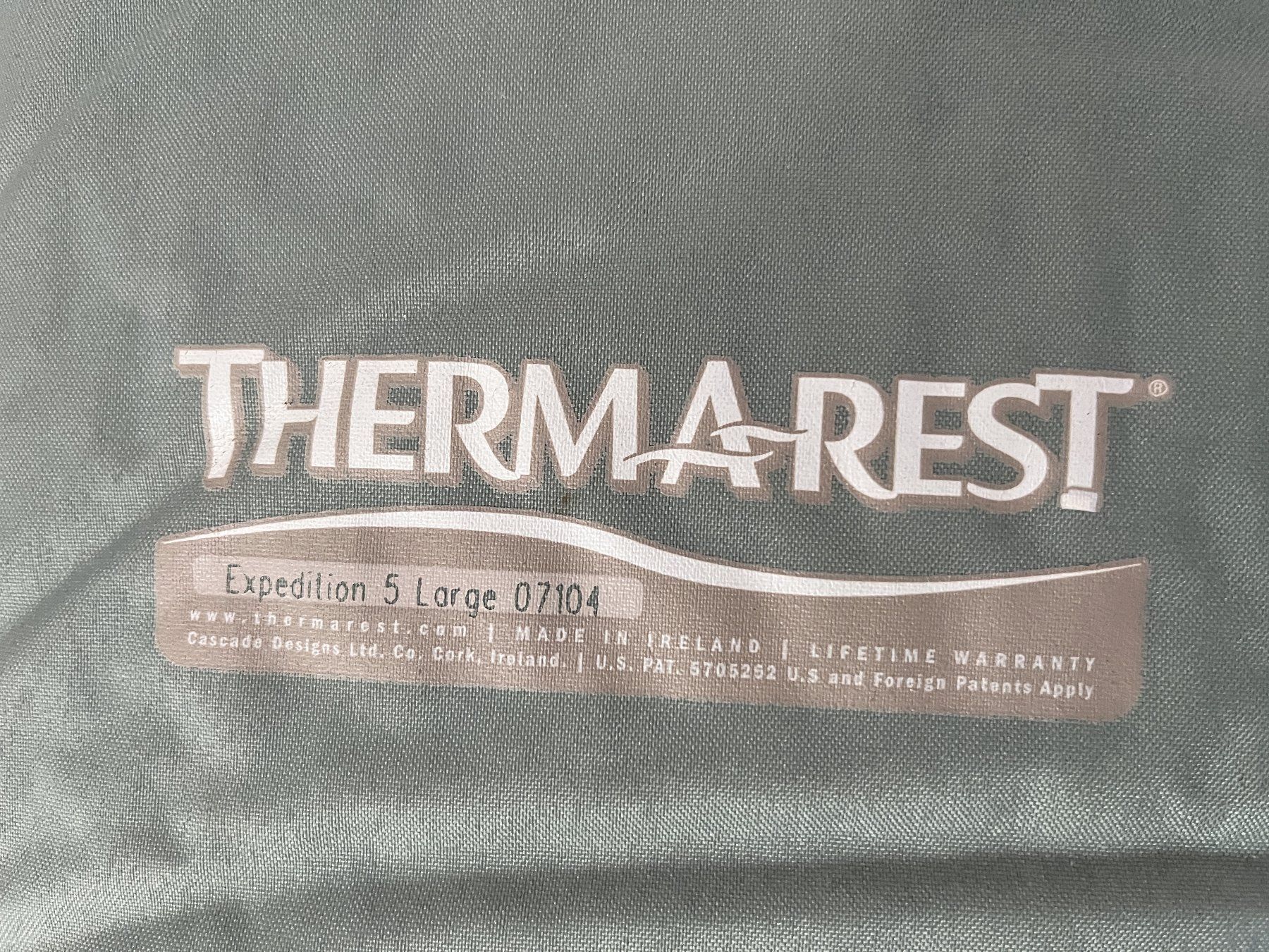 Thermarest Matelas: 2 x Therm a Rest, Expedition 5 Large, Isomatten – D'occasion à Rigi Kaltbad par Tinjac7371 2
