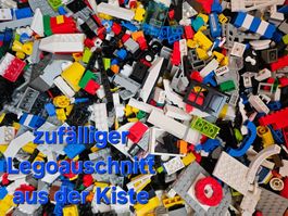 1 kg ältere Lego, bespieltes Lego, Konvolut UNGEWASCHEN