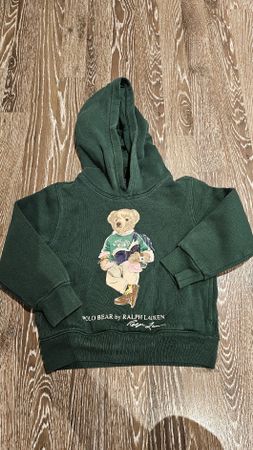 Polo Ralph Lauren Kinder Hoodie grün, 4 Jahre