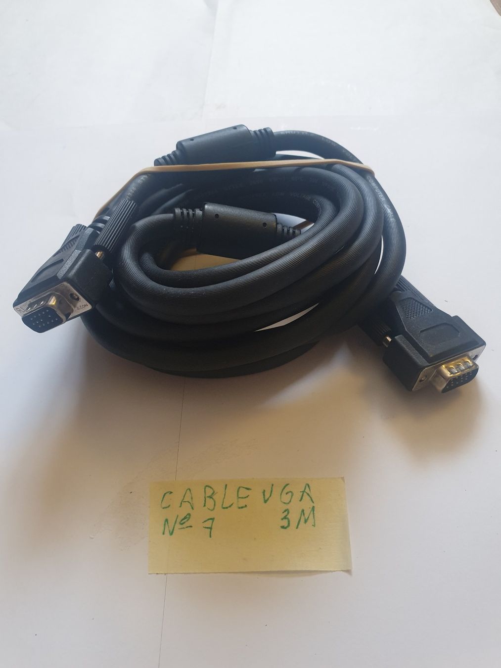 Kabel: Câble VGA / 3 mètres / pas testé – Gebraucht aus Moudon von Amaroli7