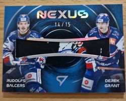 ZSC Nexus Rudolfs Balcers u. Derek Grant 14/15