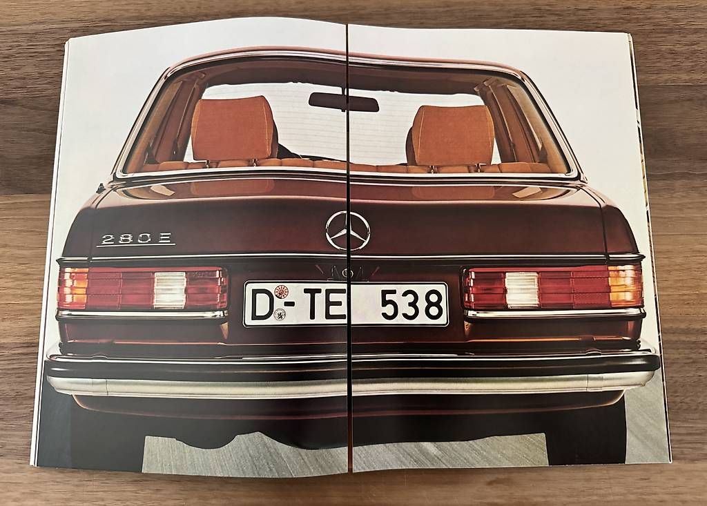 Mercedes-Benz Dokumente: Mercedes Benz 280, 280E Prospekt – Gebraucht aus Rothrist von Flegu 2