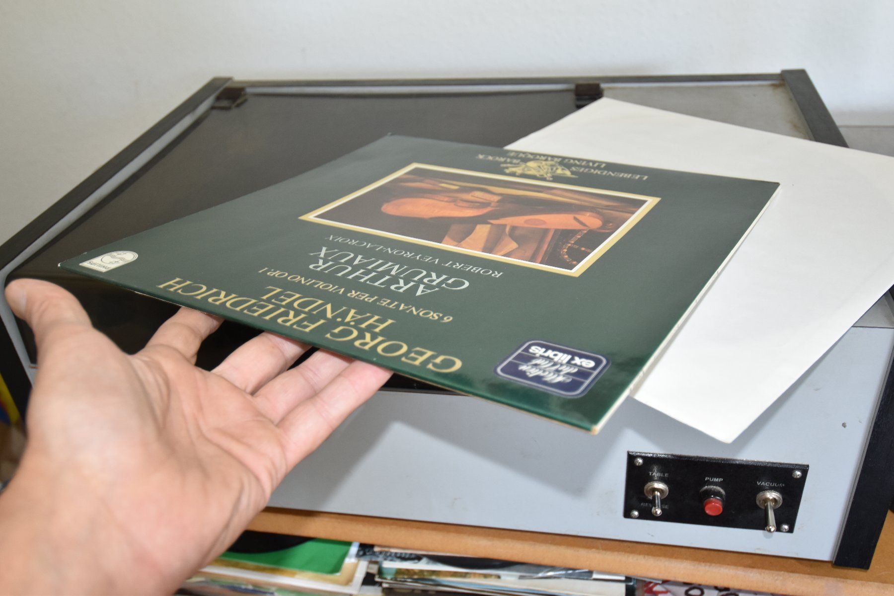 Dischi in vinile: Grumiaux / Robert Veyron-Lacroix - 6 Sonate VG++/ MINT- – Usato da Pfaffhausen venduto da mono_rec 2