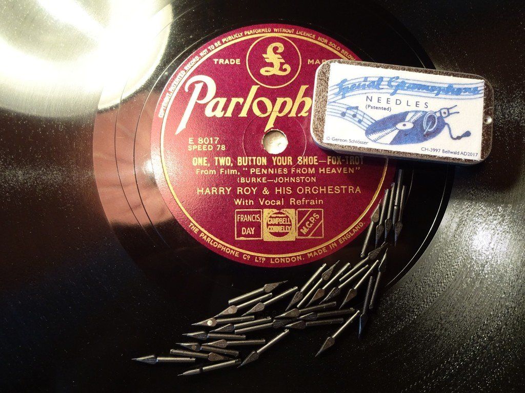 Altri accessori: Aiguille Gramophone Spécial - Écouter et préserver Disques – Nuovo e nell'imballaggio originale da Bellwald venduto da Swan4001