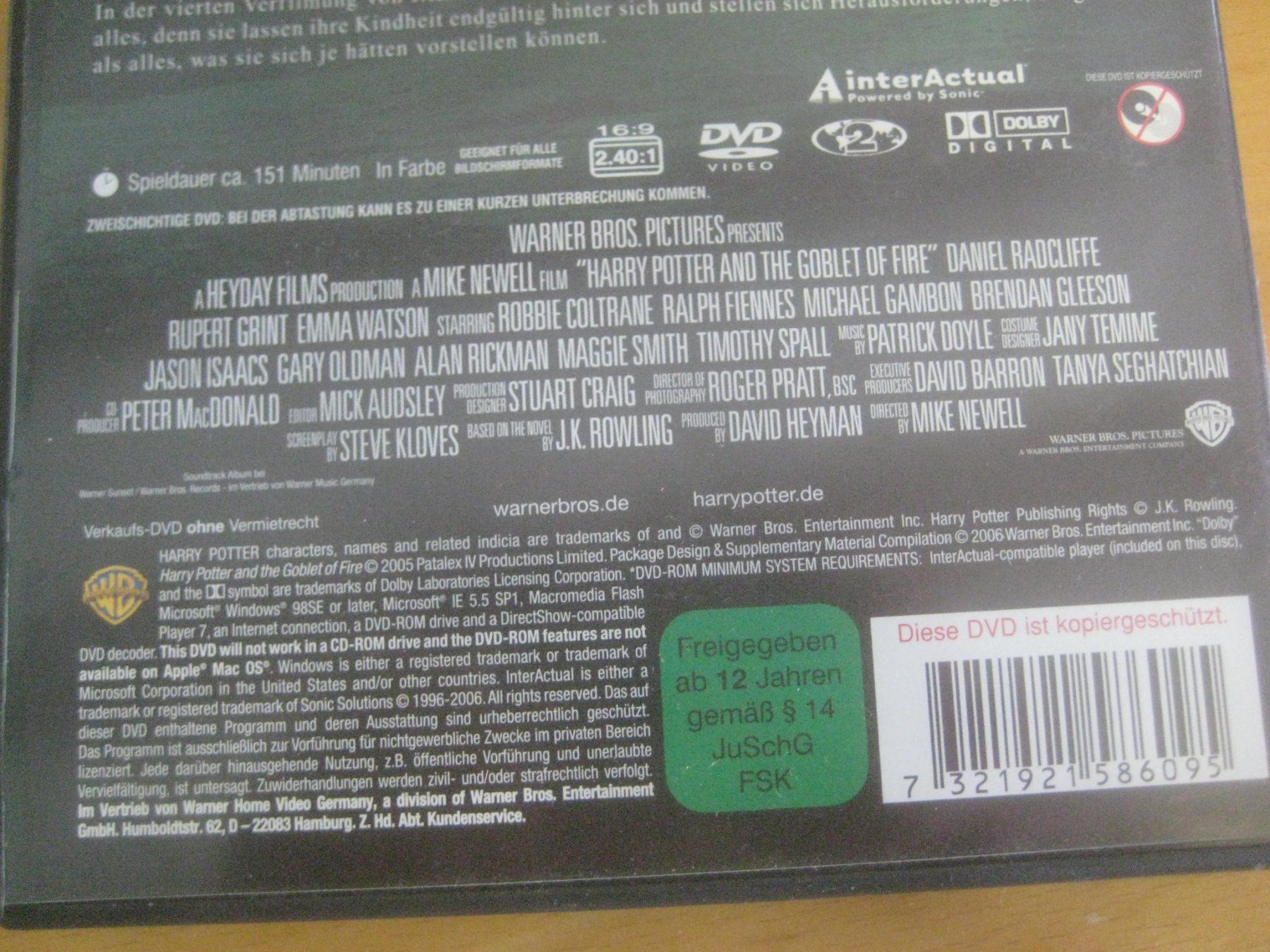 Tous les DVDs: DVD   HARRY    POTTER – D'occasion à Uster par flocke1 2