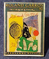 U707 - Pin Tennis Grand Slam Turnier Roland Carros Paris 92