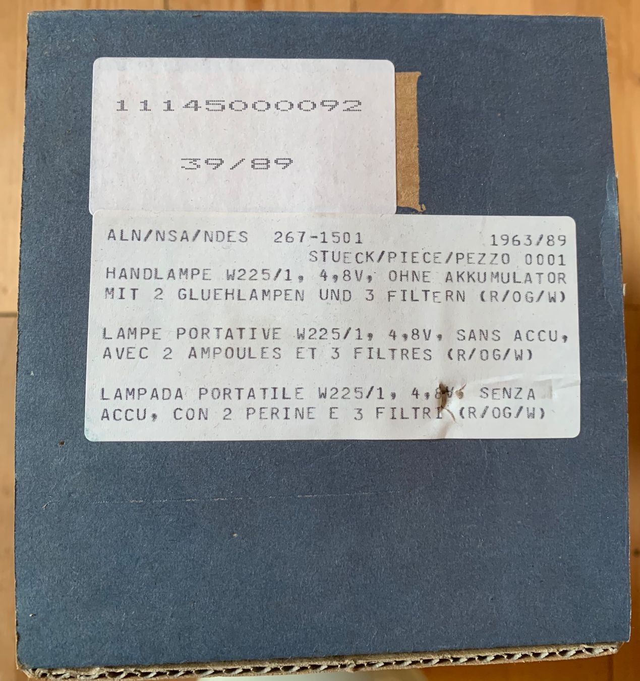 Schweizer Armee Lampen: Handlampe der CH Armee in Originalverpackung – Neu (gemäss Beschreibung) aus Goldingen von Bergler012 9