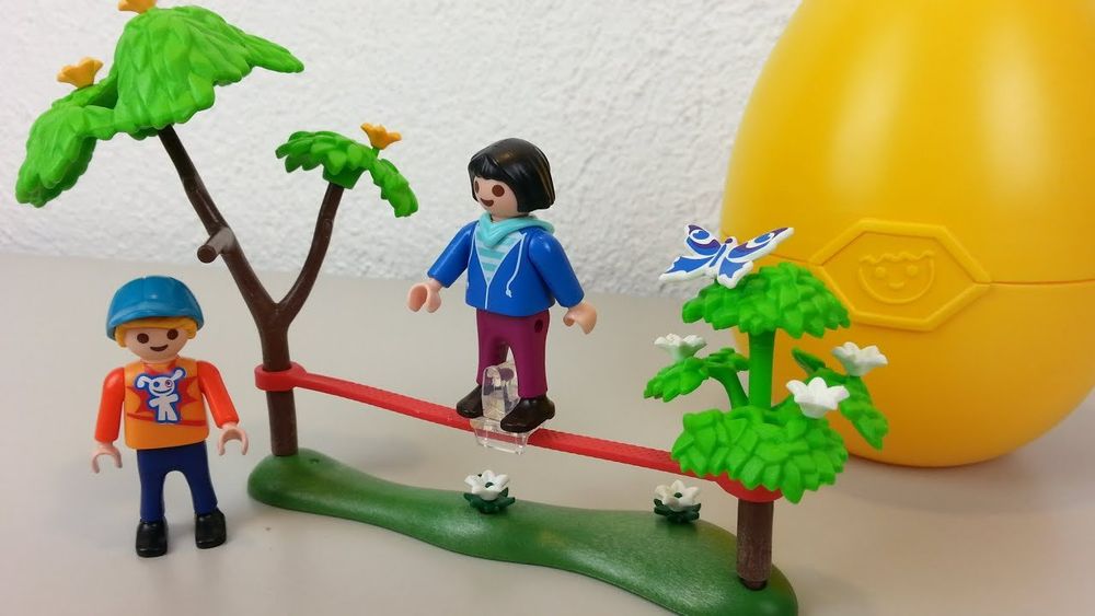 Playmobil 6839 Huevo de Pascua Slackline