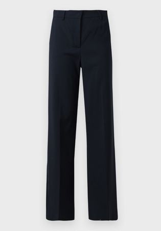 Neu wolle Weekend Max Mara Visivo stoffhose blu XS S 34 36