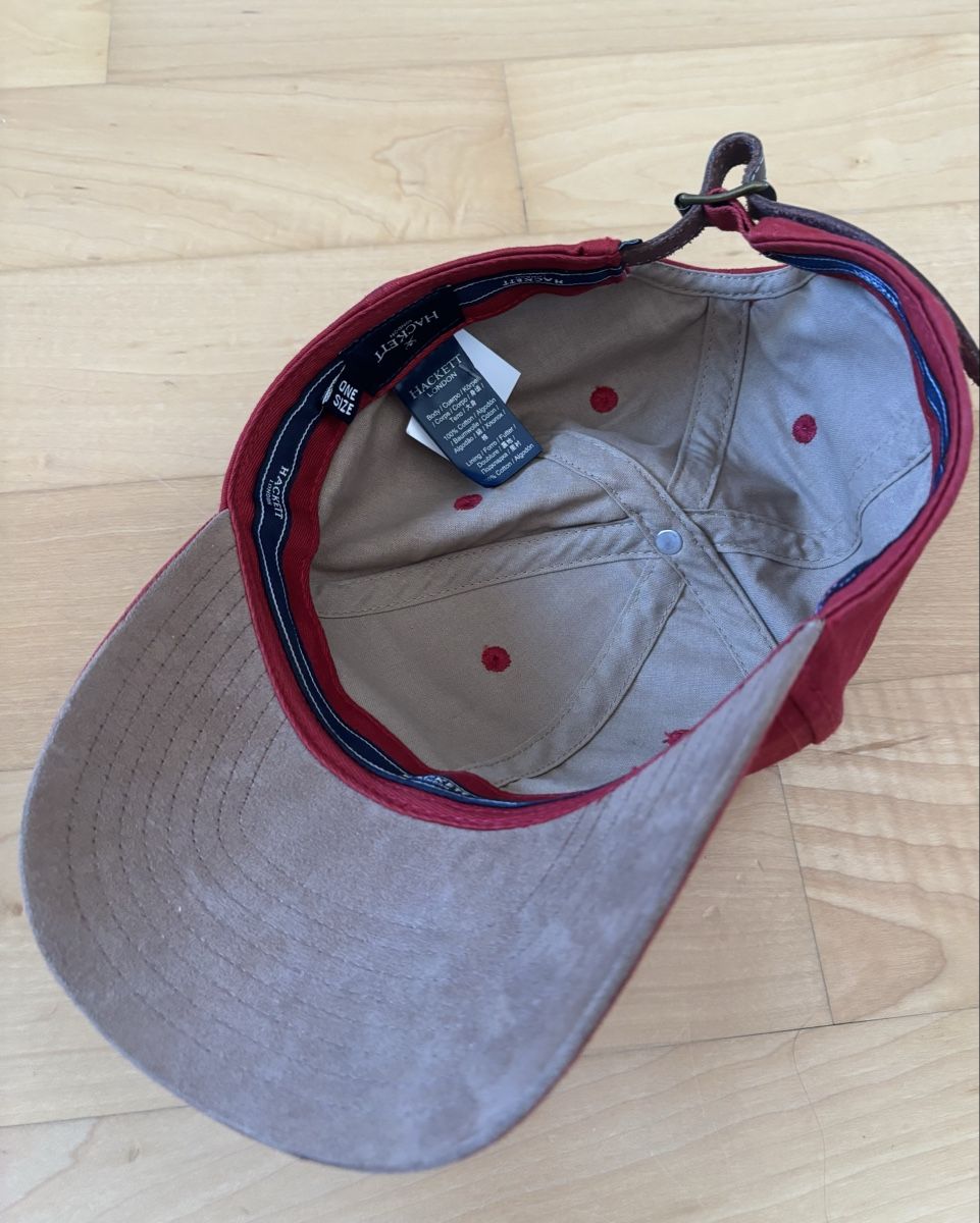 Hackett Hüte, Mützen & Caps: Hackett London maroon baseball cap, one size, cotton – Neu (gemäss Beschreibung) aus Zürich von ann_26jc 2