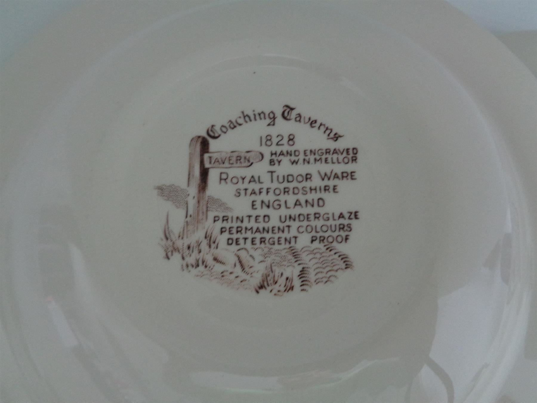 Piatti: 6 Suppenteller Royal Tudor Ware England – Usato da Chur venduto da omonia 8