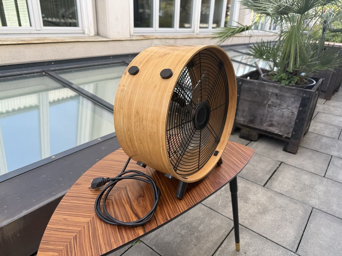 Ventilatori: Bodenventilator Holzgehäuse rund gebraucht – Usato da Schinznach Bad venduto da Chnuschterli73 1