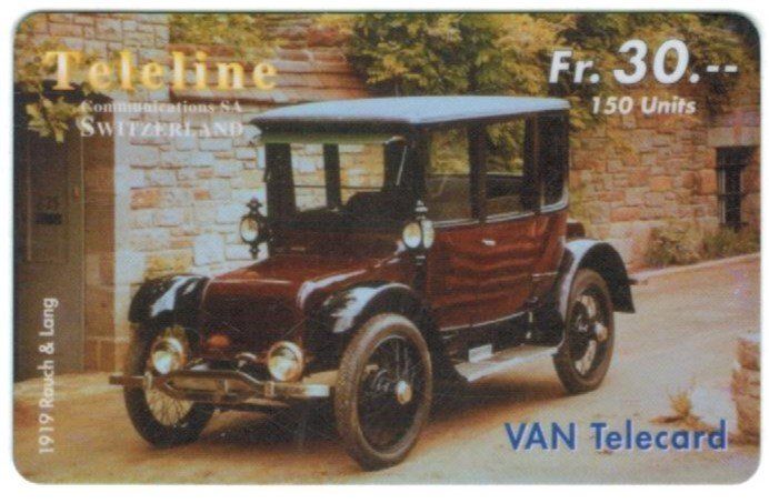 Cartes de téléphone: Teleline Telefonkarte 30 Fr Oldtimer Auto – D'occasion à Zürich par Tolima194