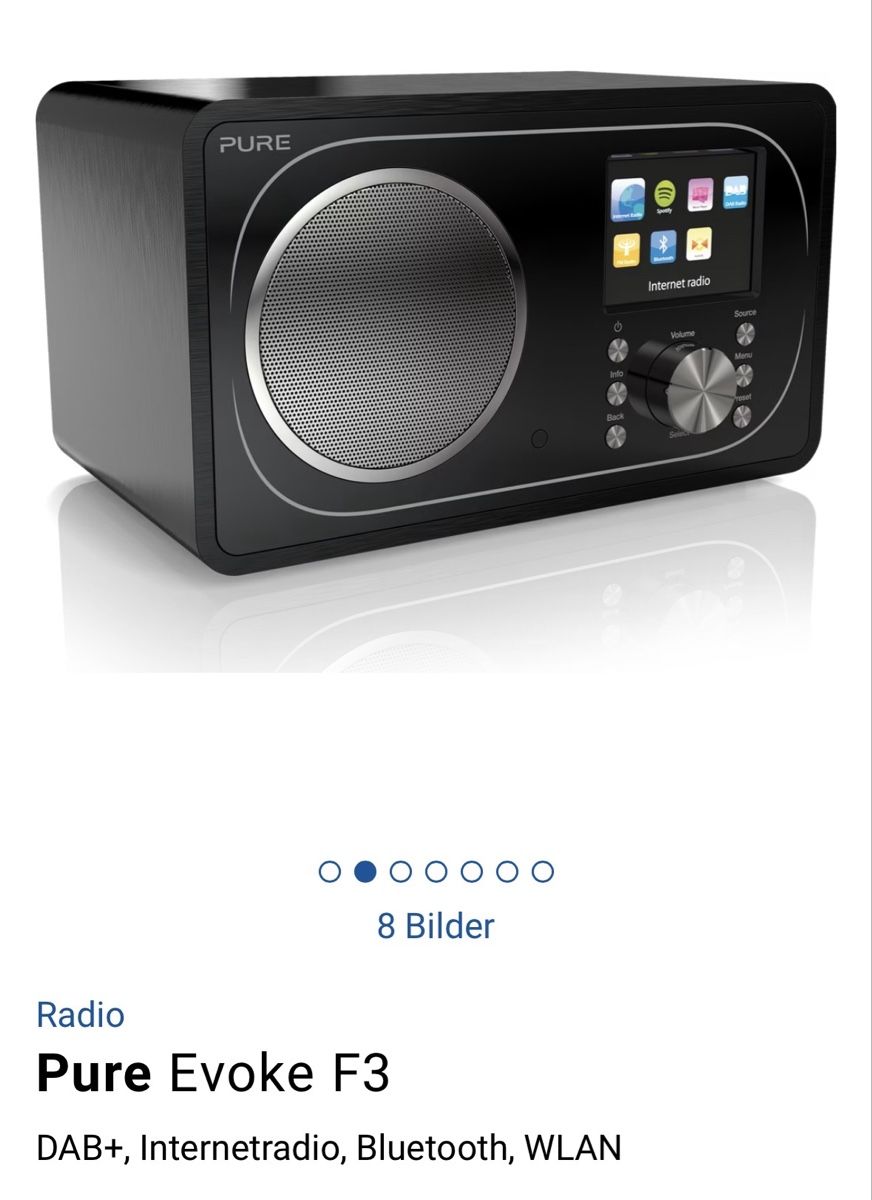 Radio: Pure Evoke F3 – Usato da Riedholz venduto da Elch121 3