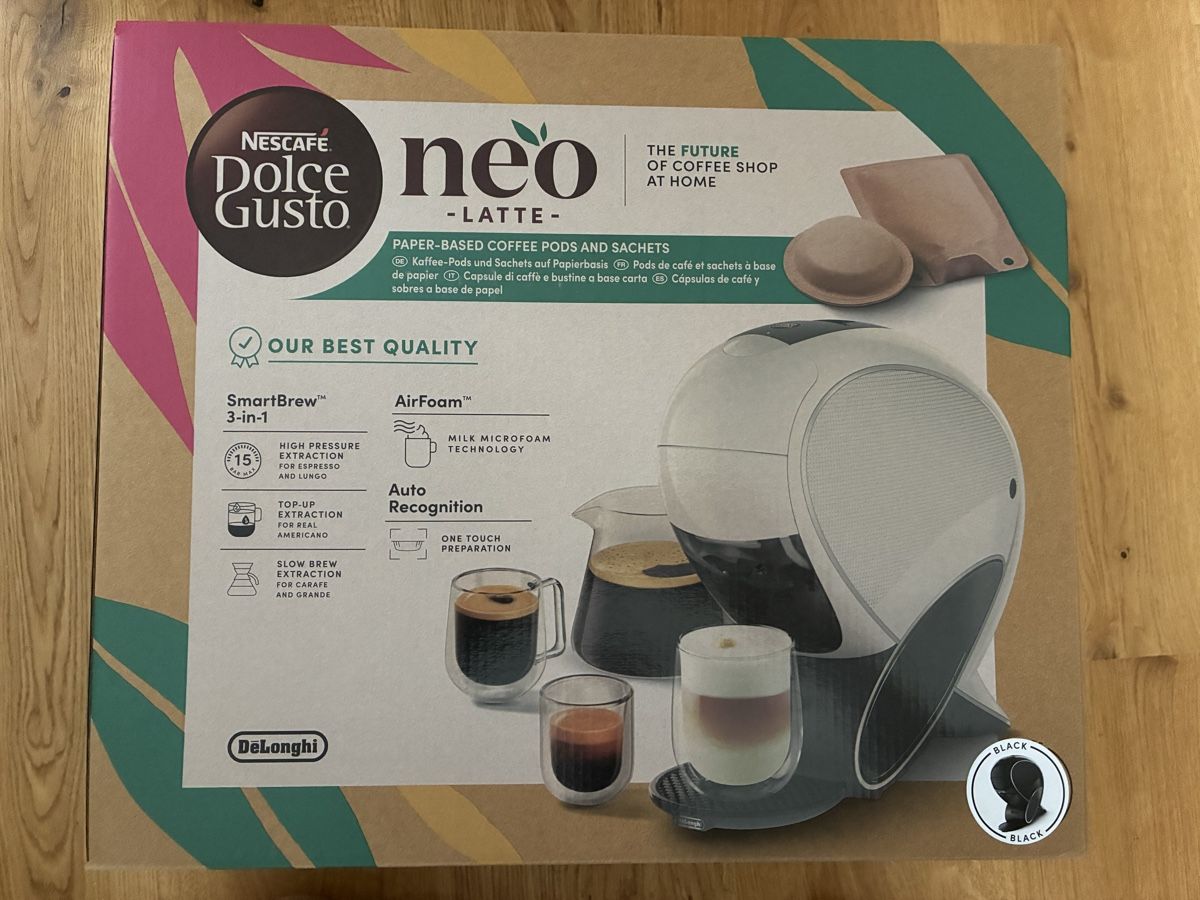 Nescafé Macchine per caffè & Macchine per espresso: Dolce Gusto Neo Coffee Machine – Nuovo e nell'imballaggio originale da Breitenbach venduto da MukiJames 2