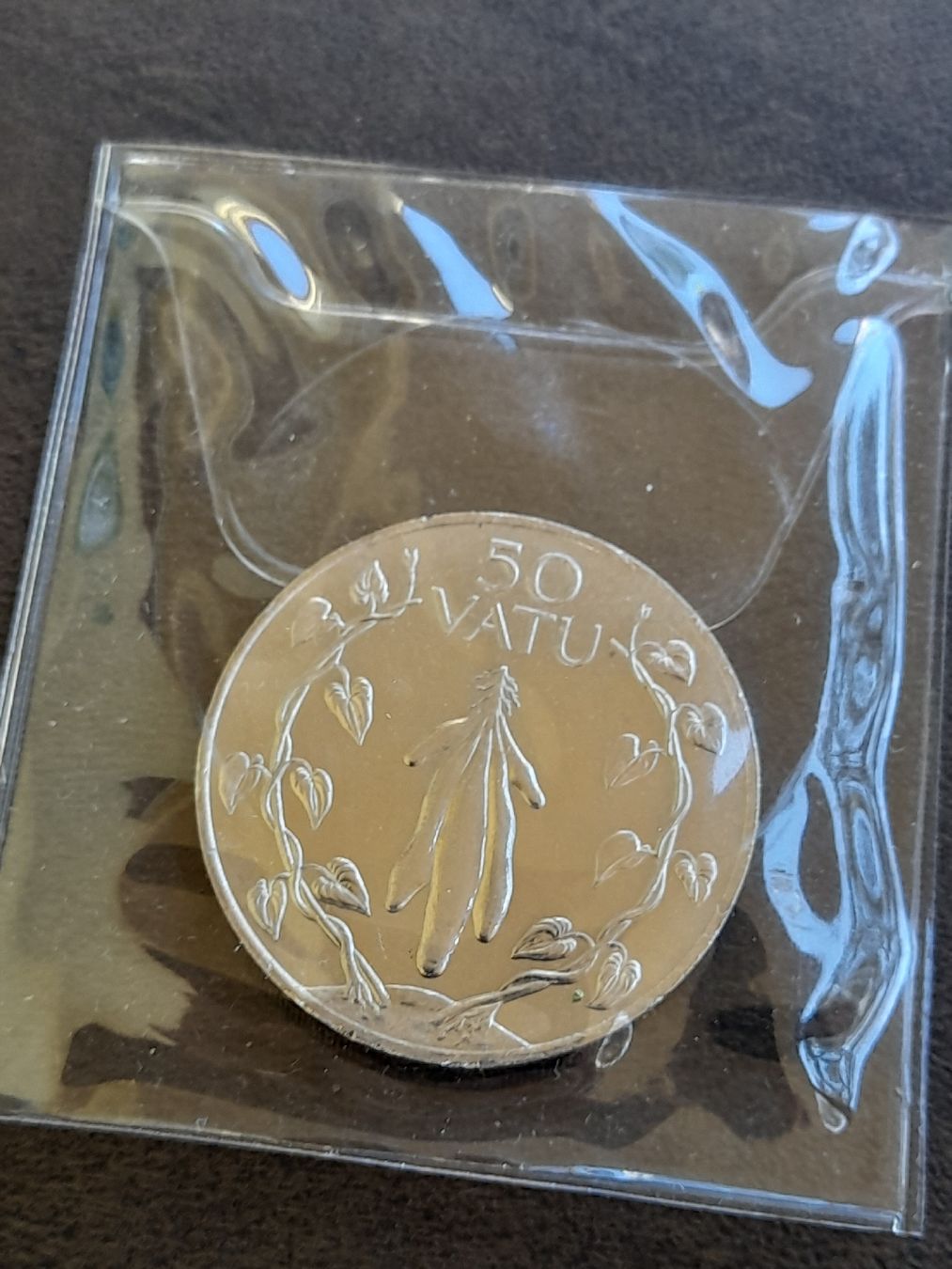 Tutti le monete: 50 Vatu 1983 VANUATU "MELANESISCHER KRIEGER" – Usato da Basel venduto da Basel_20 8