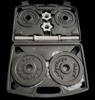 Kurzhantel  im Koffer (15 kg)