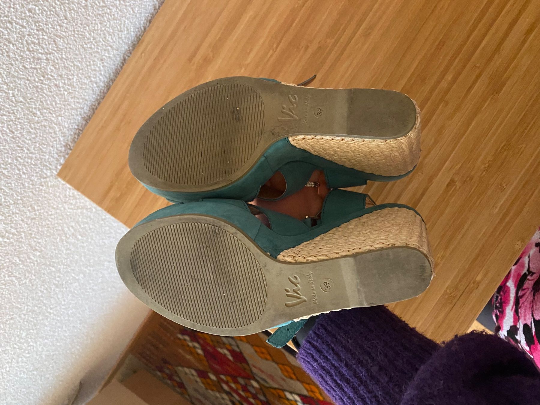 Scarpe da donna: sandales estivales compensées taille 39 – Nuovo (secondo la descrizione) da Zürich venduto da pat_rx9j 2