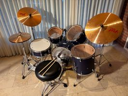 Pearl. Profi Kinder Schlagzeug mit Hocker
