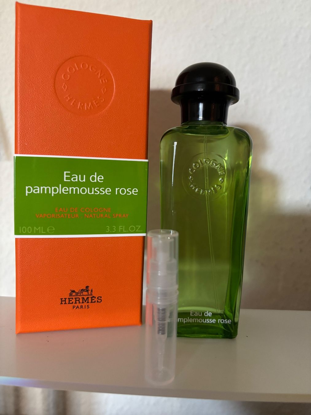 Hermès Parfum & Eau de Toilette: Hermès Eau de Pamplemousse Rose Duftprobe 2ML – Gebraucht aus Zürich von deruja