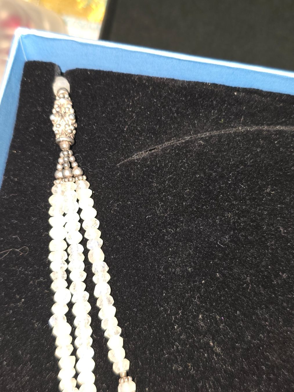 Catenine: Wunderschönes Mondsteincollier – Nuovo e nell'imballaggio originale da Reute AR venduto da Angelwungs 2