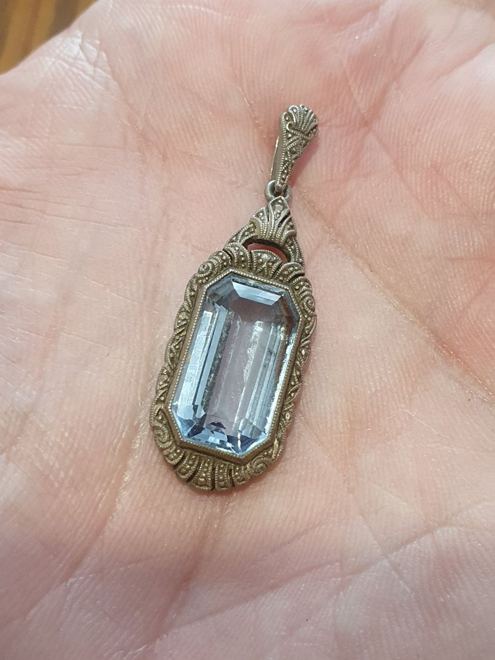 Ciondoli: Erstklassiker Jugendstil Bijou-Anhänger, ein Träumchen – Usato da Wohlen AG venduto da palmsprings 2