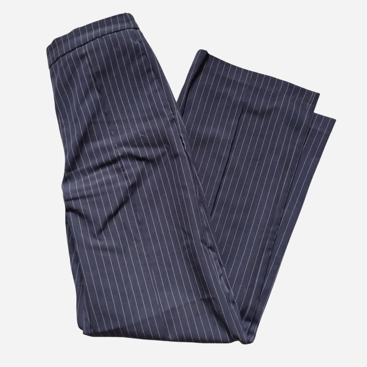 Pieces Pantaloni: Elegante, gestreifte Stoffhose, Pieces – Nuovo (secondo la descrizione) da Ringgenberg BE venduto da Vinyl.Love 3