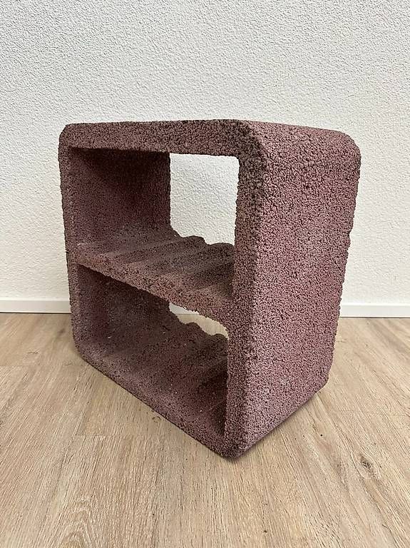Scaffali: Weingestell für 8 Flaschen aus Hydroton – Usato da Obernau venduto da Arche_Noah_Brocki 2