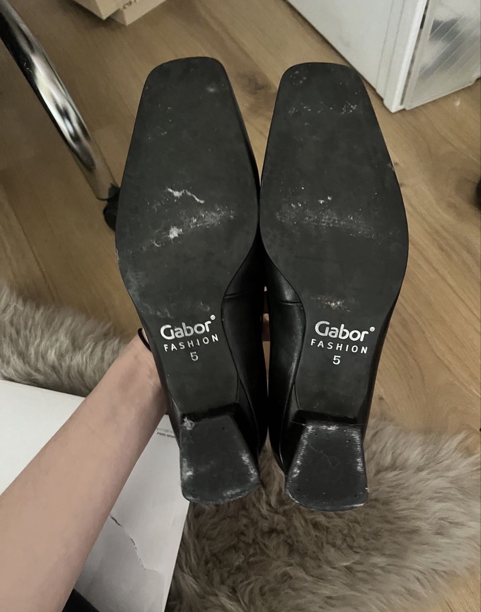 Gabor Scarpe da donna: Gabor schwarze Leder Pumps 38 – Nuovo (secondo la descrizione) da Vaduz venduto da bestbest 3