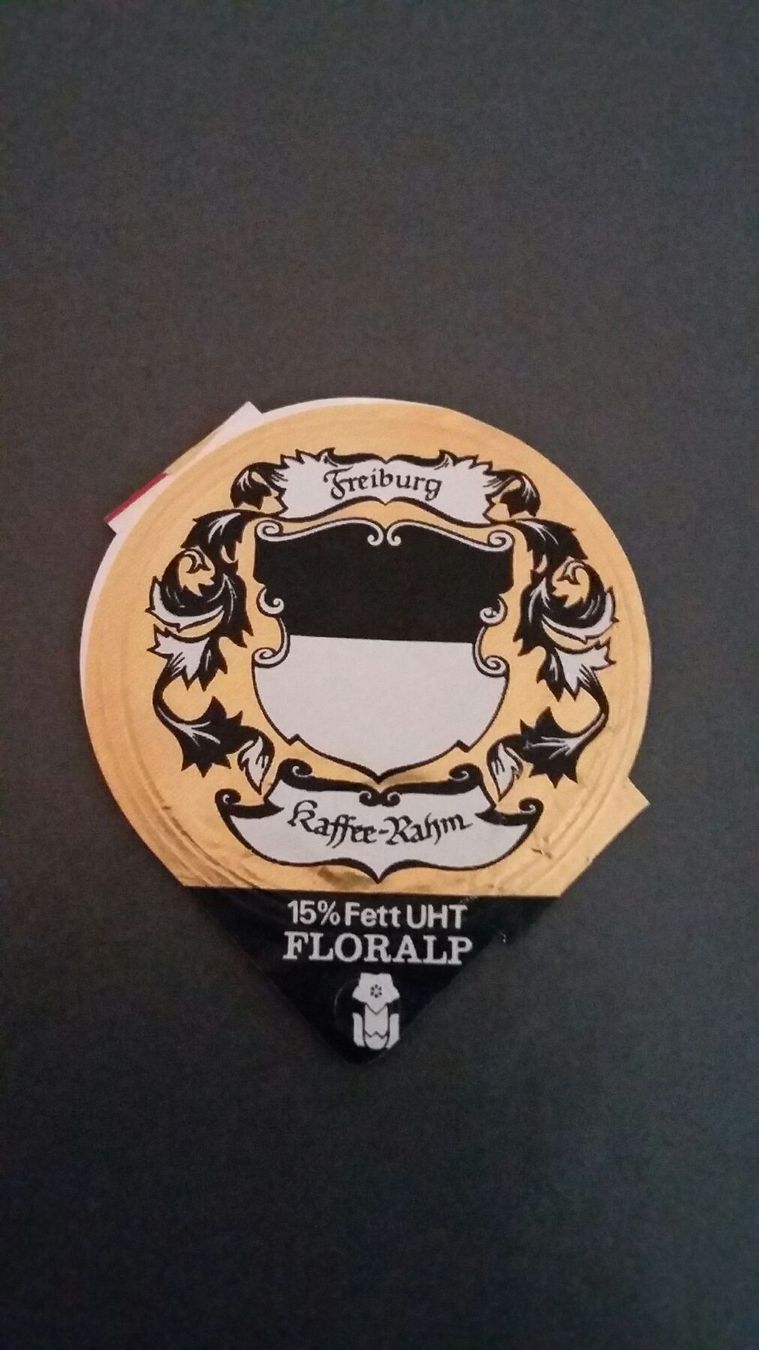 Coperchi dei cremini per caffè: KRD aus Serie 12 "Kantonswappen" / Nr. 7 – Usato da Goldau venduto da Soundbookie
